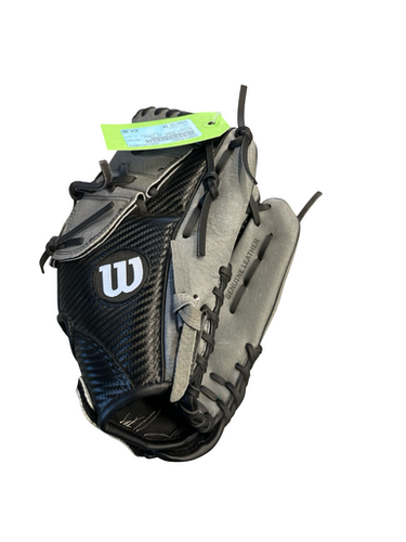 Used Wilson A360 14 INCH BB/SB Glove RH Throw Black 12" 11682-S000125881