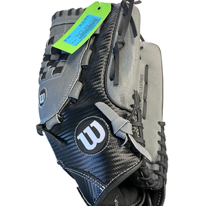 Used Wilson A360 14 INCH BB/SB Glove RH Throw Black 14" 11682-S000125880