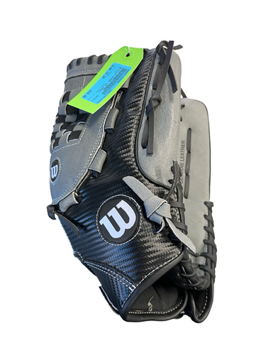 Used Wilson A360 14 INCH BB/SB Glove RH Throw Black 14" 11682-S000125880
