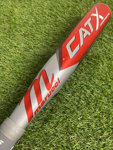 2023 Marucci CAT X Composite Bat USSSA Certified (-10) Composite 17 oz 27" (Used)