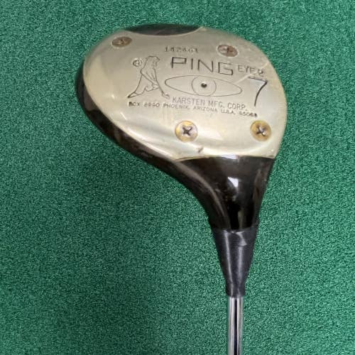 PING Eye 2 #7 Fairway Wood Men's Right Hand Stiff Flex Steel Shaft 41.5"