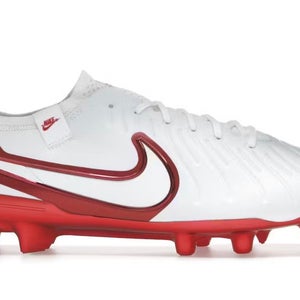 Red Unisex Size M 7.5 (W 8.5) Nike Tiempo Legend 10 Elite Cleats (Used)