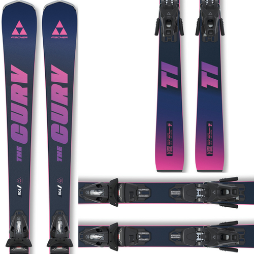 NEW 2024 Fischer The Curv TI TPR w/ RS 10 PR Bindings - 164cm
