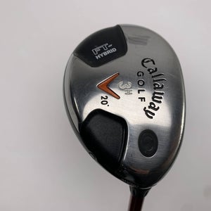 Callaway Fusion FT 3 Hybrid 20* Aldila NVS Orange 85g Stiff RH