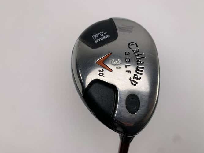 Callaway Fusion FT 3 Hybrid 20* Aldila NVS Orange 85g Stiff RH