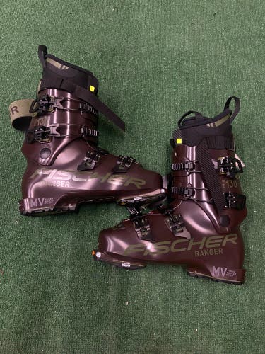 Mondo 28.5 Fischer Ranger Pro 130 MV Ski Boots Stiff Flex (New)