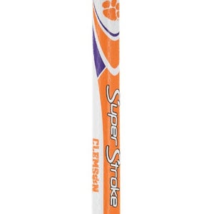 SuperStroke NCAA Mid Slim 2.0 Putter Grip (Clemson Tigers) Ball Marker, Golf NEW