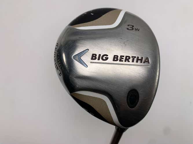 Callaway Big Bertha 3 Fairway Wood 15* 55g Ladies Graphite RH Undersize Grip
