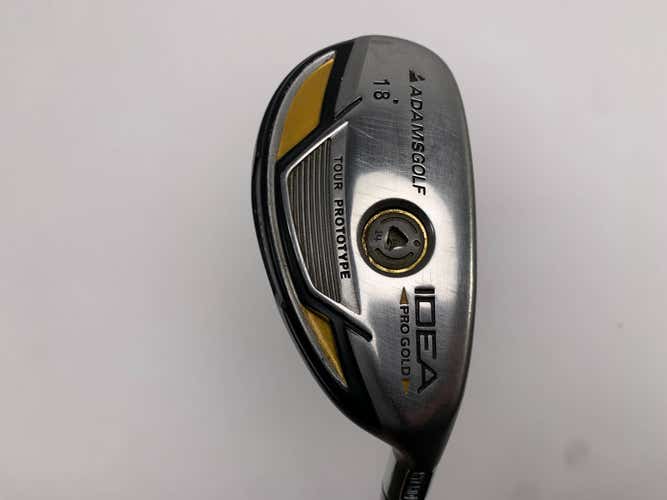 Adams Idea Pro Gold Tour Prototype 2 Hybrid 18* VS Proto By You 95g XStiff RH