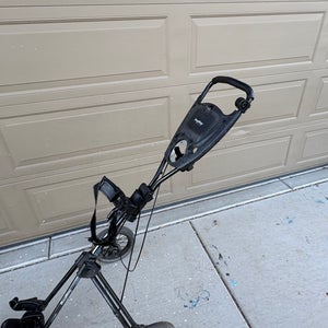 Black Unisex Bag Boy Push Cart (Used)