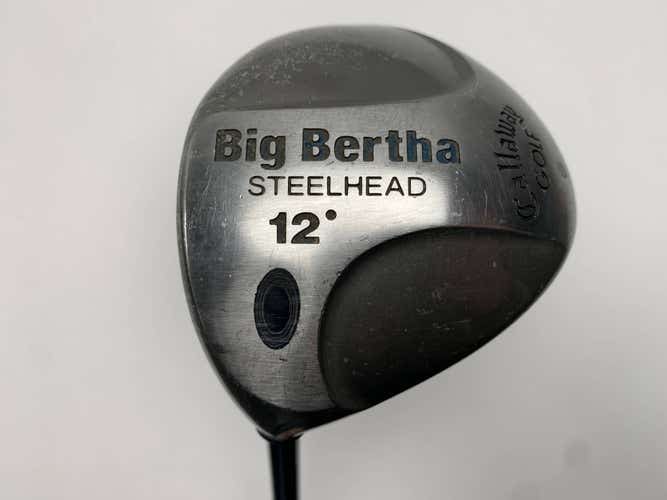 Callaway Big Bertha Steelhead Driver 12* Ladies Gems 99 Ladies LH