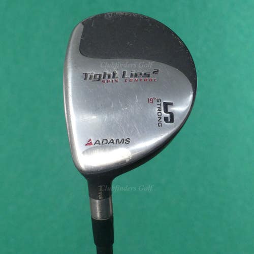 LH Adams Tight Lies 2 Spin Control Fairway 19 Strong 5 Wood Graphite Regular