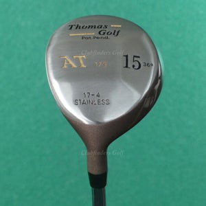 LH Thomas Golf AT 175 Fairway 36 15 Wood Stepped Steel Stiff