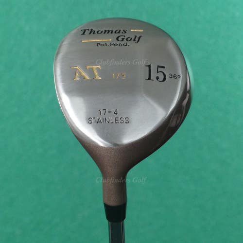 LH Thomas Golf AT 175 Fairway 36 15 Wood Stepped Steel Stiff