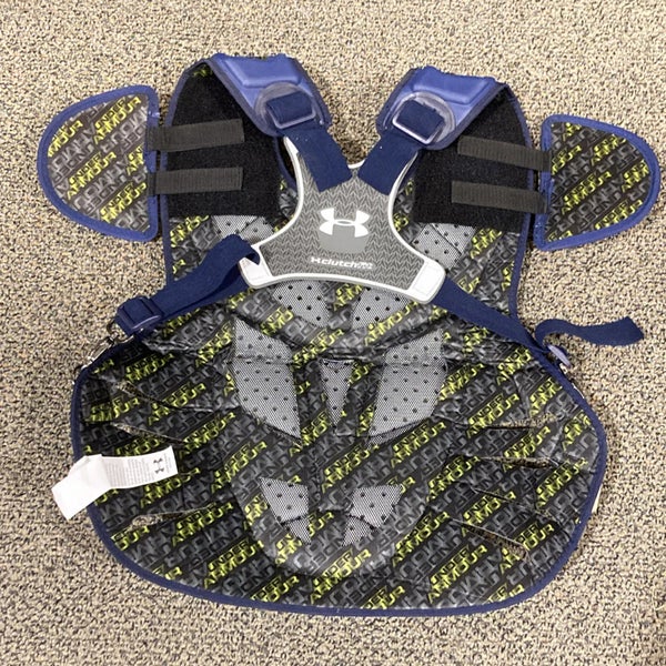 Used Senior Under Armour Catcher's Chest Protector & Shin Guards Combo ...