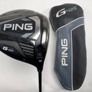 Ping G425 Max Driver 12* C6 Red Senior Graphite Mens RH HC Midsize Grip