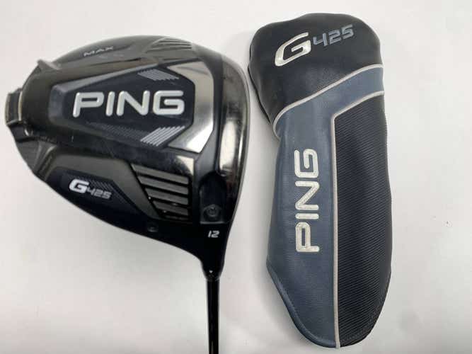 Ping G425 Max Driver 12* C6 Red Senior Graphite Mens RH HC Midsize Grip