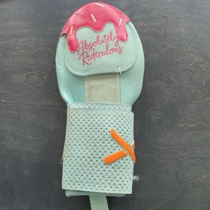 Absolutely Ridiculous Pink and blue Ice Cream Sliding Mitt