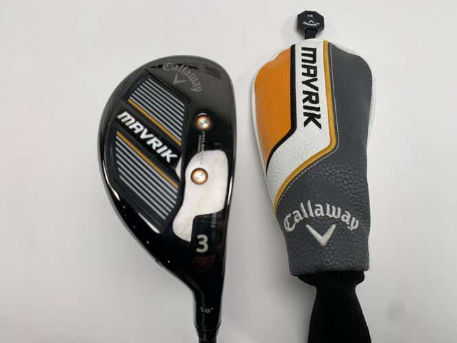 Callaway Mavrik 3 Hybrid 18* Project X Catalyst 5.5 65g Regular RH HC