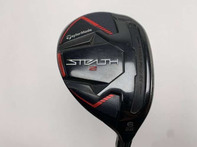 TaylorMade Stealth 2 6 Hybrid 28* Fujikura Ventus Red TR HB 5-A Senior RH