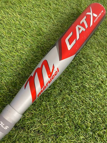 2023 Marucci CAT X Composite Bat USSSA Certified (-10) Composite 19 oz 29" (Used)