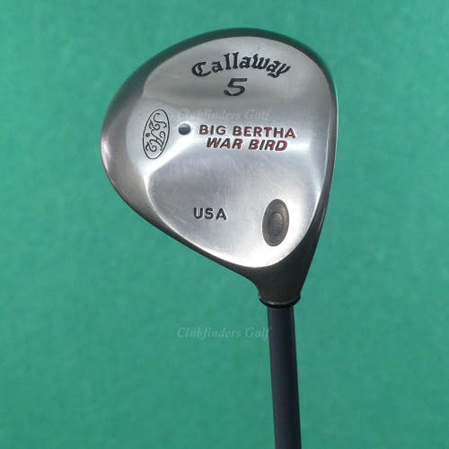 Callaway Big Bertha Warbird Fairway 5 Wood Factory RCH 90 Graphite Regular