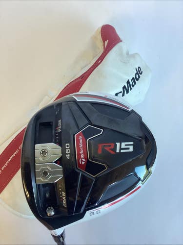 TaylorMade R15 Left Handed Driver 9.5* Speeder 57 Stiff Graphite Shaft