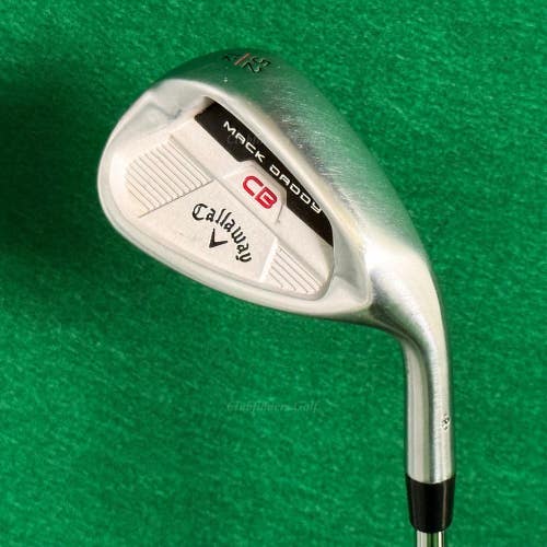 Callaway Mack Daddy CB Chrome 52-12 52 Gap Wedge KBS Hi-REV 2.0 105 Wedge Flex