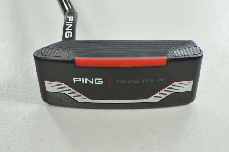 LEFT HANDED Ping Kushin 4 2021 35" Putter Strong Arc Steel #208205