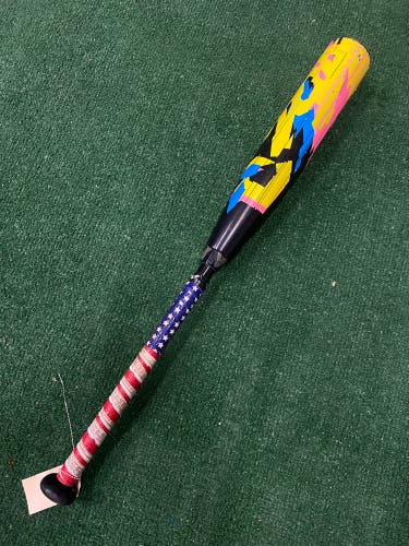 2023 DeMarini Zoa Glitch Composite Bat USSSA Certified (-10) Composite 18 oz 28" (Used)