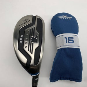 Teton HXD 1 Hybrid 15* 75g Senior Graphite Mens RH HC