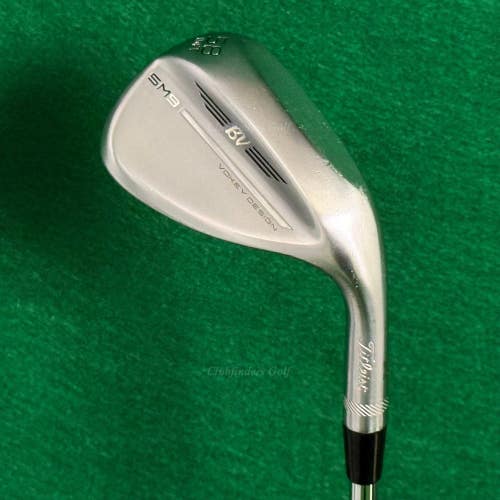 Titleist Vokey SM9 Chrome 58-4T 58 Lob Wedge Stepped Steel Wedge Flex