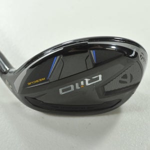 TaylorMade Qi10 Rescue 4-22* Hybrid Regular Flex Right 50g Graphite # 208995