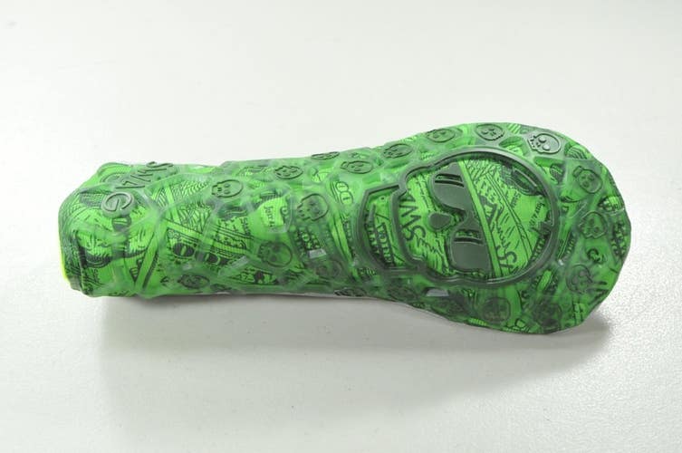 Swag Dollar Bills Skull TPU Fairway Wood Head Cover  #209059