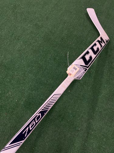 Senior CCM 760 Goalie Stick Regular 25" Paddle (Used)