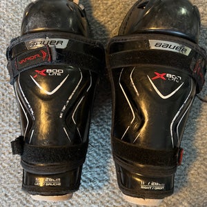 Junior Bauer Vapor X800 Lite 11" Shin Pads (Used)