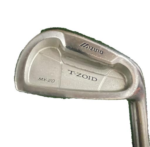 Mizuno T Zoid MX 20 Forged 7 Iron RH Men's 8.0 Extra Stiff Graphite 37" New Grip