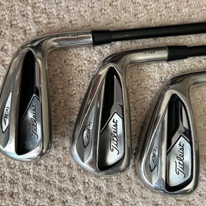 Titleist 718 AP1 Irons with Tensei Graphite in Reg flex for Sale