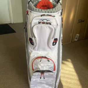 New 2026 Sun Mountain C100 14 Way Cart Bag White Camo