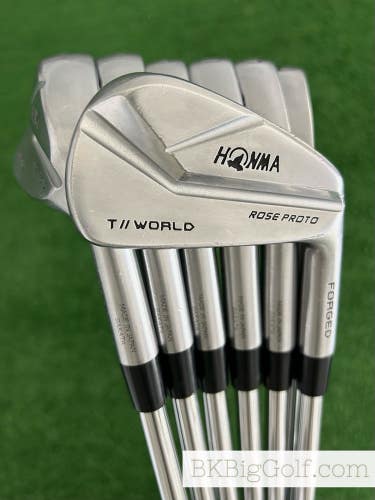 Honma Tour World Rose Proto TW-MB Forged Iron Set 5-P / Dynamic Gold X100