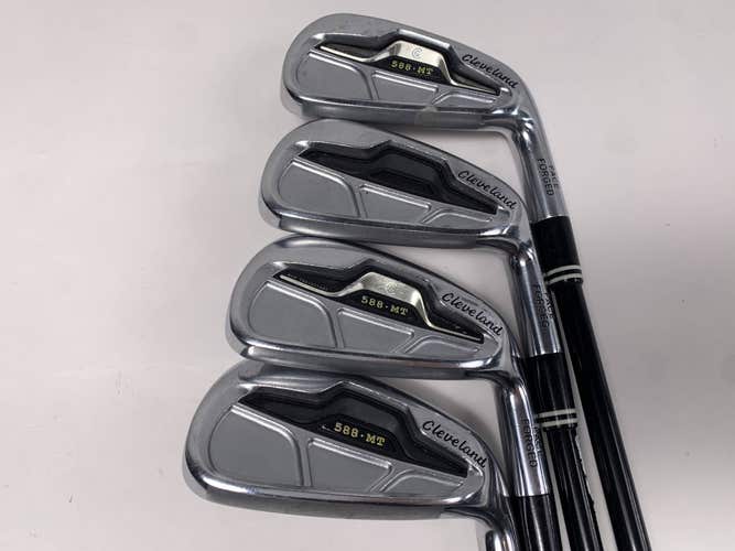 Cleveland 588 MT Iron Set 6-PW UST Mamiya Action Lite 55g Regular Mens RH- no 9i