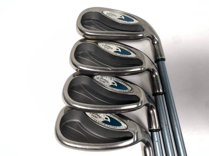 Callaway Hawkeye Iron Set 7-PW Hawk Eye Gems Regular Graphite Mens RH
