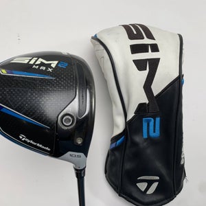 TaylorMade SIM2 MAX Driver 10.5* Diamana S+60 Stiff Graphite Mens RH HC