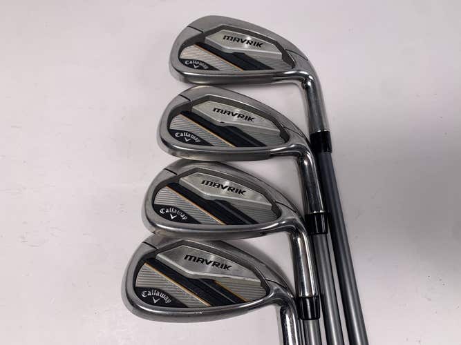 Callaway Mavrik Iron Set 7-PW Project X Catalyst 65 5.5 Regular Graphite Mens RH