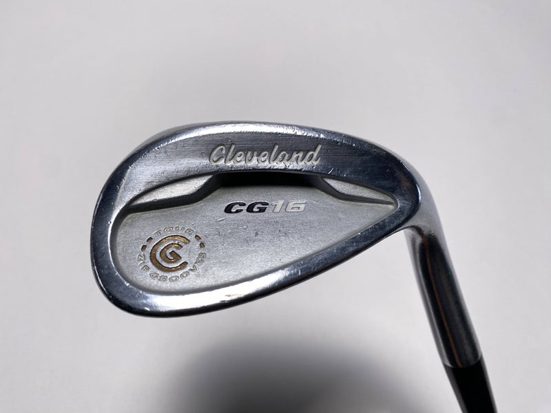 Cleveland CG16 Satin Chrome Sand Wedge SW 56* 14 Bounce Traction Wedge RH