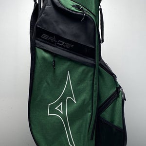 Mizuno BR-D3C Cart Bag Green 7-Way Divide Single Strap Golf Bag