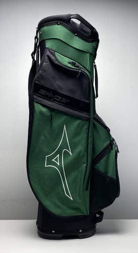 Mizuno BR-D3C Cart Bag Green 7-Way Divide Single Strap Golf Bag