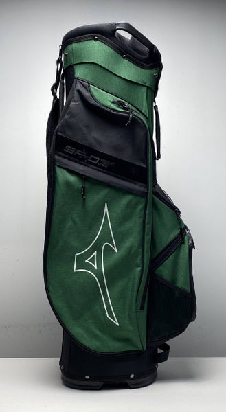 Mizuno BR-D3C Cart Bag Green 7-Way Divide Single Strap Golf Bag