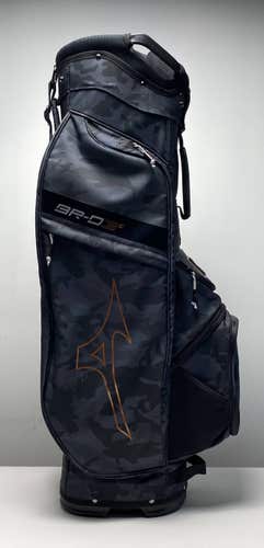 Mizuno BR-D3C Cart Bag Black Camo 7-Way Divide Single Strap Golf Bag NEW