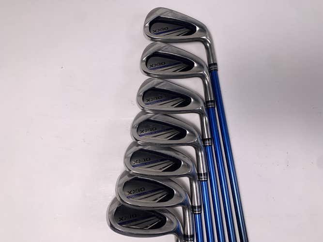 XXIO Eleven Iron Set 6-PW+GW+SW MP1100 Flex 3233 48g Regular Graphite Mens RH